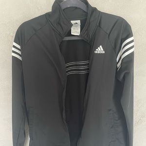Black Adidas Zip Up